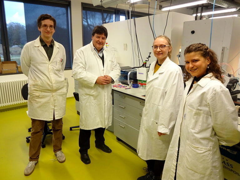 Visiting researcher Alina Weizel from the University of Rostock
