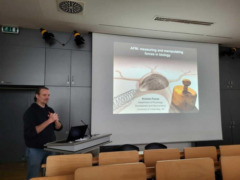 EBM’s 4th Harmonization Workshop: Atomic Force Microscopy and Frog Brains